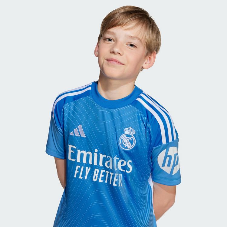 adidas adidas Real Madrid 25/26 Kids Teamtrikot Kinder - Blue Burst / Ray Blue - 2 | SportScheck