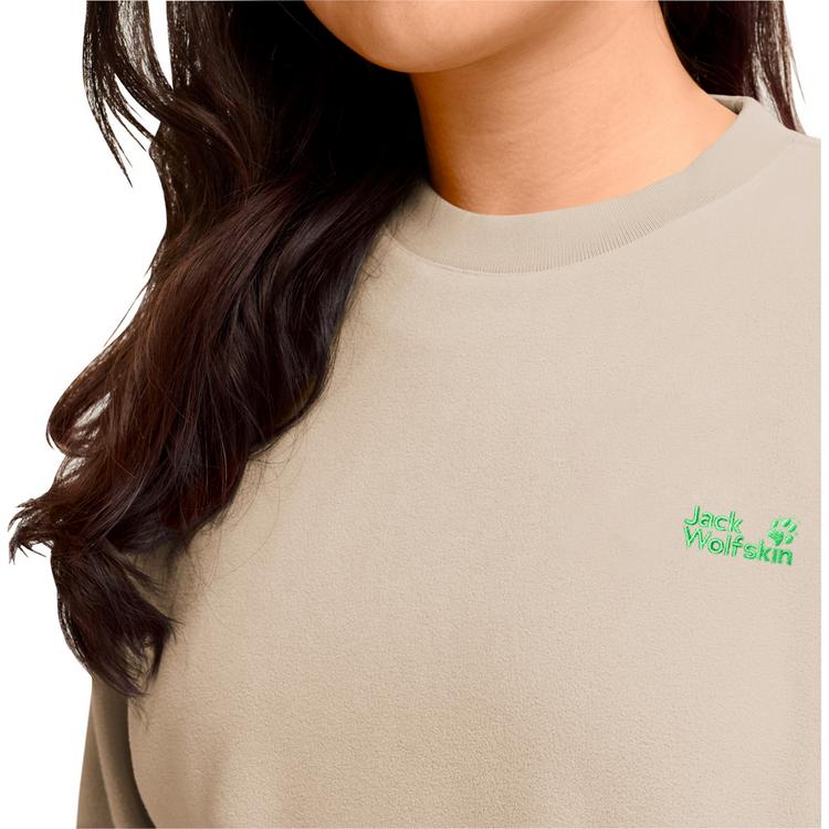 Jack Wolfskin Jack Wolfskin FIND THE WILD CREWNECK W Fleecepullover Damen - oyster - 0 | SportScheck
