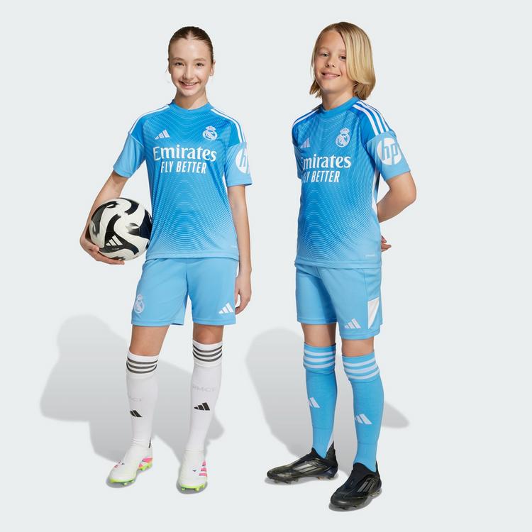 adidas adidas Real Madrid 25/26 Kids Teamtrikot Kinder - Blue Burst / Ray Blue - 0 | SportScheck