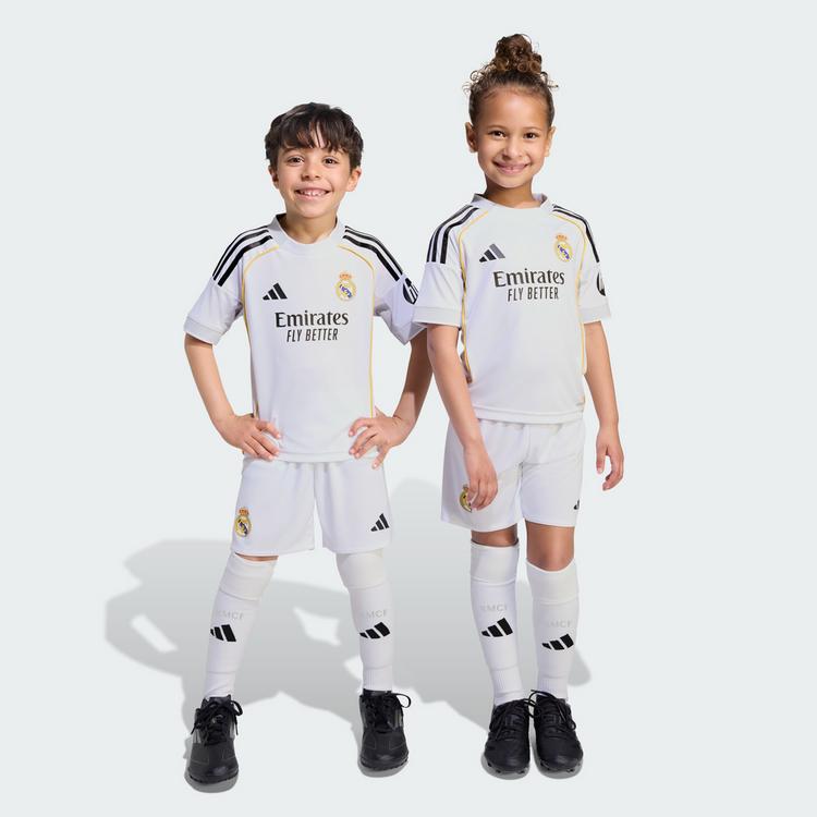 adidas adidas Real Madrid 25/26 Heim Mini-Ausr&uuml;stung Teamtrikot Kinder - White - 0 | SportScheck