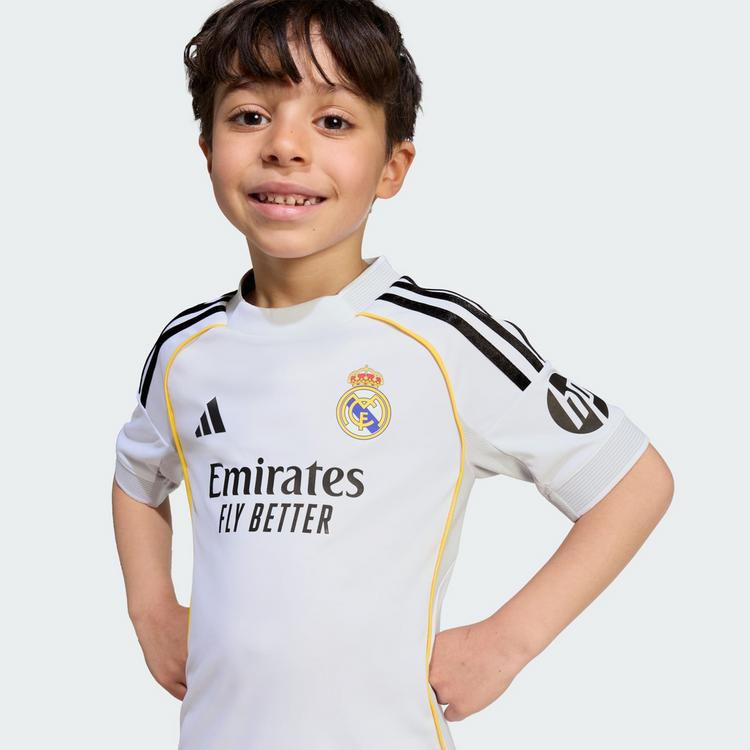 adidas adidas Real Madrid 25/26 Heim Mini-Ausr&uuml;stung Teamtrikot Kinder - White - 1 | SportScheck