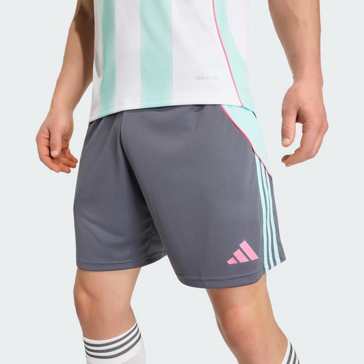 adidas adidas Messi Shorts Funktionsshorts Herren - Aurora Onix / Semi Flash Aqua - 1 | SportScheck