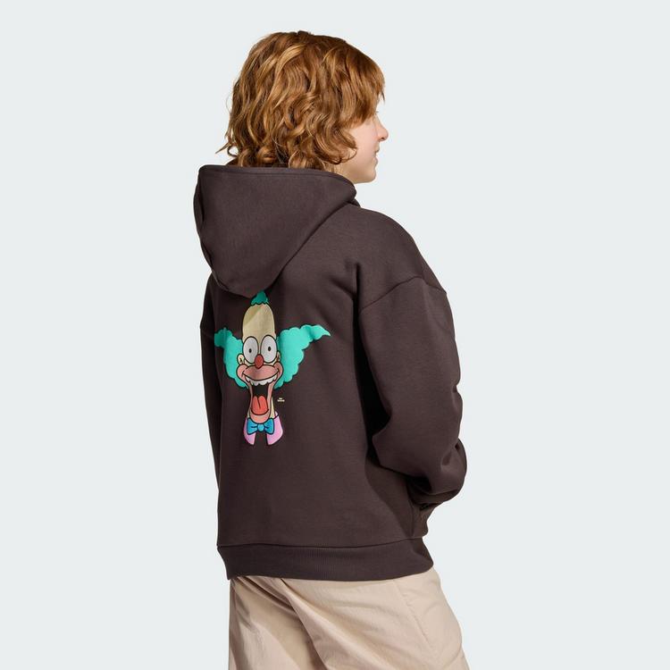 adidas adidas adidas The Simpsons Kapuzen-Sweatshirt Hoodie Kinder - Night Brown - 3 | SportScheck