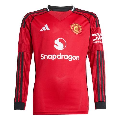 adidas Manchester United 25/26 lang&auml;rmeliges Trikot Kinder