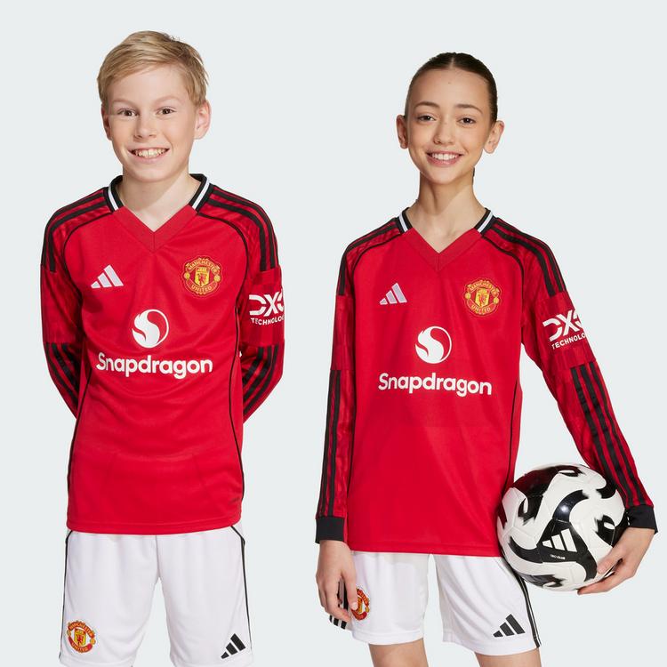 adidas adidas Manchester United 25/26 lang&auml;rmeliges Trikot Kinder - Mufc Red - 0 | SportScheck