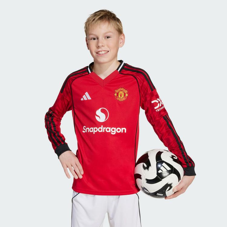adidas adidas Manchester United 25/26 lang&auml;rmeliges Trikot Kinder - Mufc Red - 1 | SportScheck