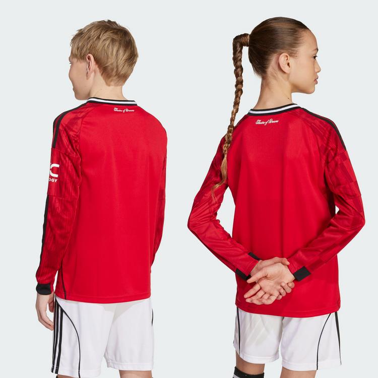 adidas adidas Manchester United 25/26 lang&auml;rmeliges Trikot Kinder - Mufc Red - 2 | SportScheck