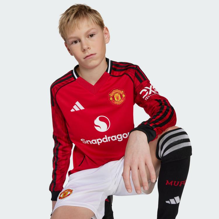 adidas adidas Manchester United 25/26 lang&auml;rmeliges Trikot Kinder - Mufc Red - 1 | SportScheck