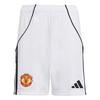 adidas Manchester United 25/26 Kids Heimshorts Funktionsshorts Kinder - White