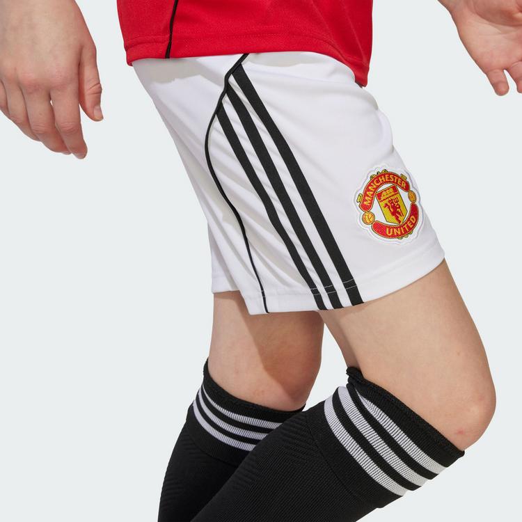 adidas adidas Manchester United 25/26 Kids Heimshorts Funktionsshorts Kinder - White - 1 | SportScheck