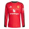 adidas Manchester United 25/26 Long Sleeve Trikot Herren - Mufc Red