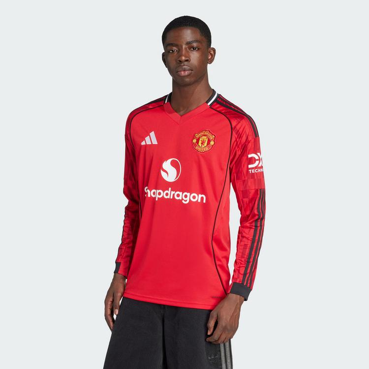 adidas adidas Manchester United 25/26 Long Sleeve Trikot Herren - Mufc Red - 0 | SportScheck