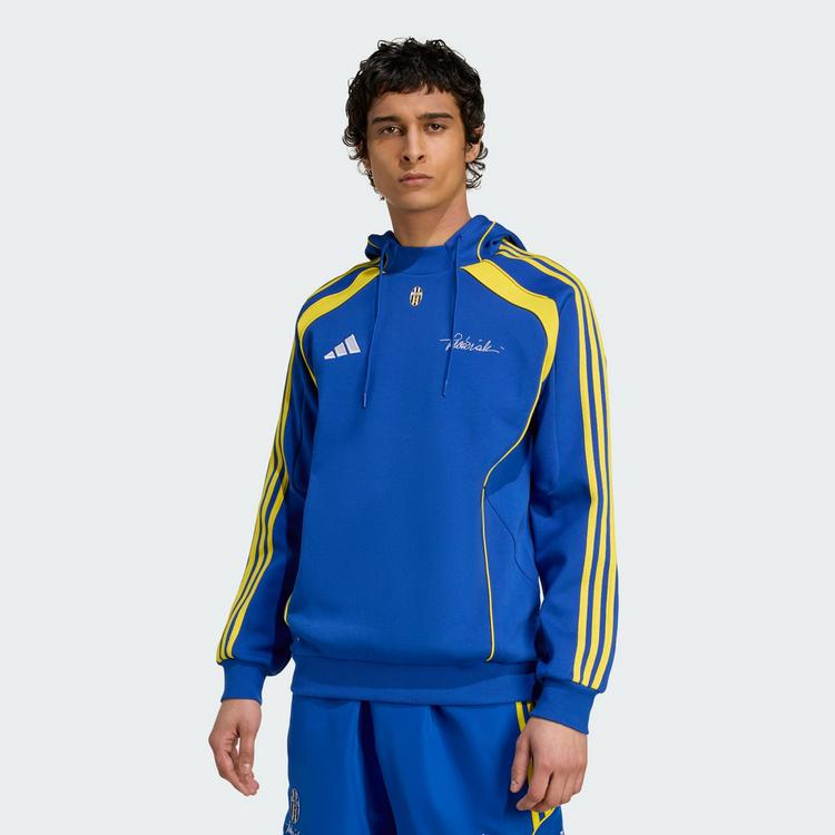 adidas adidas Juventus Turin Vialli Pack Doubleknit Hoodie Herren - Royal Blue - 0 | SportScheck
