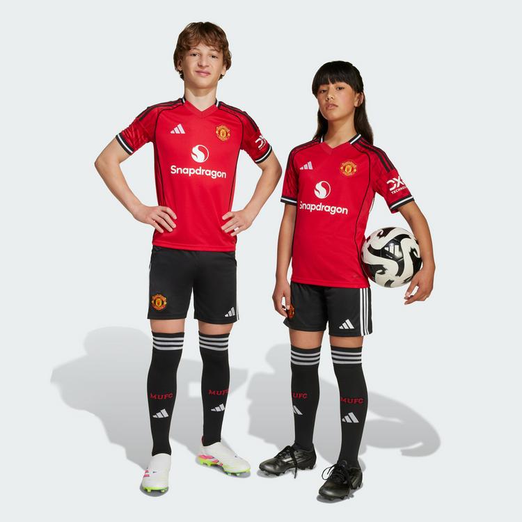 adidas adidas Manchester United 25/26 Kids Heimshorts Funktionsshorts Kinder - Black - 0 | SportScheck