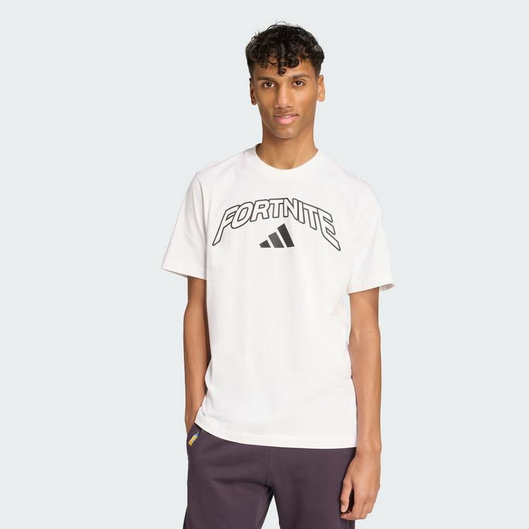 adidas adidas adidas X Fortnite T-Shirt mit T-Shirt Herren - White - 0 | SportScheck