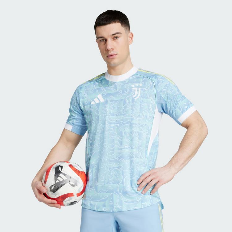 adidas adidas Juventus Turin 25/26 Ausw&auml;rtstrikot Teamtrikot Herren - Ash Blue - 0 | SportScheck