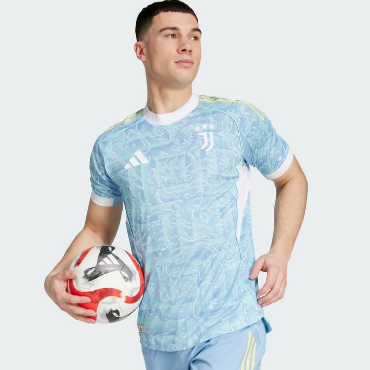 adidas adidas Juventus Turin 25/26 Ausw&auml;rtstrikot Teamtrikot Herren - Ash Blue - 1 | SportScheck