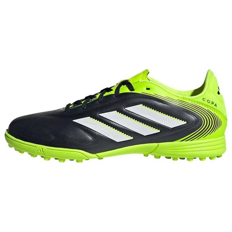 adidas adidas Copa Pure 3 League Kunstrasen Fu&szlig;ballschuhe Kinder - Core Black / Cloud White / Lucid Lemon - 0 | SportScheck