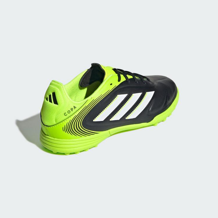 adidas adidas Copa Pure 3 League Kunstrasen Fu&szlig;ballschuhe Kinder - Core Black / Cloud White / Lucid Lemon - 3 | SportScheck