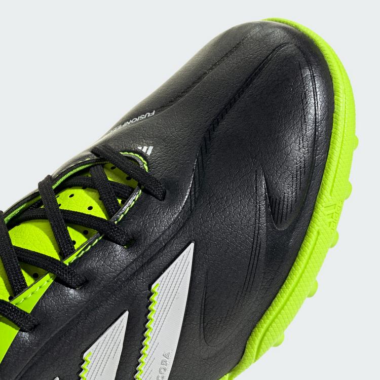 adidas adidas Copa Pure 3 League Kunstrasen Fu&szlig;ballschuhe Kinder - Core Black / Cloud White / Lucid Lemon - 6 | SportScheck