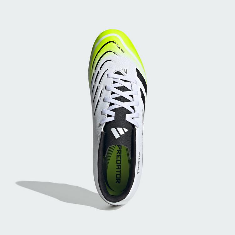 adidas adidas Predator Club Fu&szlig;ballschuh, Fu&szlig;ballschuhe - Cloud White / Core Black / Lucid Lemon - 0 | SportScheck