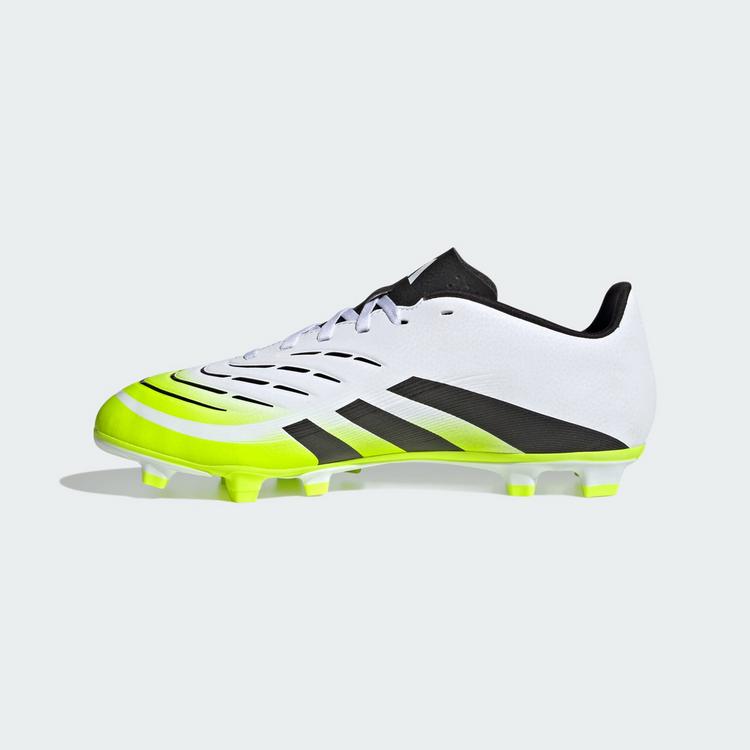 adidas adidas Predator Club Fu&szlig;ballschuh, Fu&szlig;ballschuhe - Cloud White / Core Black / Lucid Lemon - 4 | SportScheck