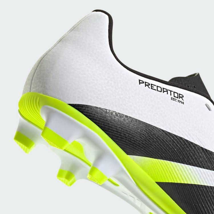 adidas adidas Predator Club Fu&szlig;ballschuh, Fu&szlig;ballschuhe - Cloud White / Core Black / Lucid Lemon - 6 | SportScheck