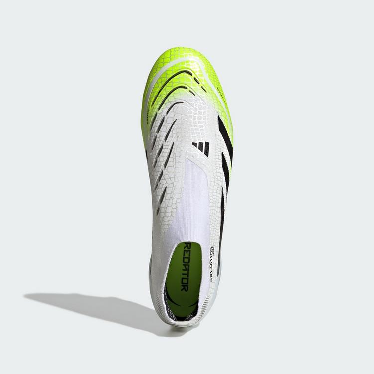 adidas adidas Predator Elite Laceless Fu&szlig;ballschuh Fu&szlig;ballschuhe - Cloud White / Core Black / Lucid Lemon - 0 | SportScheck