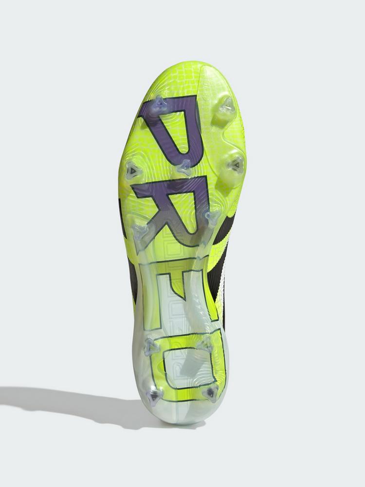 adidas adidas Predator Elite Laceless Fu&szlig;ballschuh Fu&szlig;ballschuhe - Cloud White / Core Black / Lucid Lemon - 1 | SportScheck