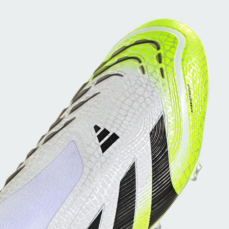adidas adidas Predator Elite Laceless Fu&szlig;ballschuh Fu&szlig;ballschuhe - Cloud White / Core Black / Lucid Lemon - 6 | SportScheck