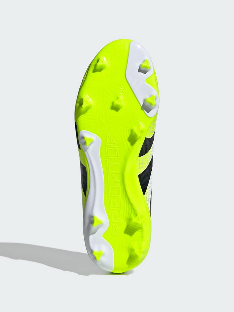adidas adidas Predator League Kids Fu&szlig;ballschuh, Fu&szlig;ballschuhe Kinder - Cloud White / Core Black / Lucid Lemon - 1 | SportScheck