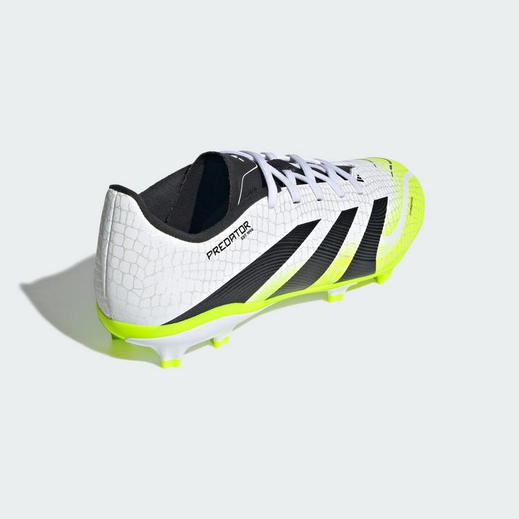 adidas adidas Predator League Kids Fu&szlig;ballschuh, Fu&szlig;ballschuhe Kinder - Cloud White / Core Black / Lucid Lemon - 3 | SportScheck