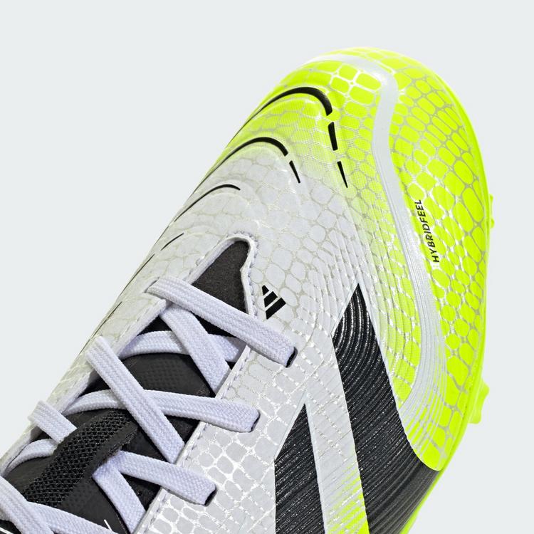 adidas adidas Predator League Kids Fu&szlig;ballschuh, Fu&szlig;ballschuhe Kinder - Cloud White / Core Black / Lucid Lemon - 5 | SportScheck