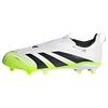 adidas Predator League Laceless Kids FG/MG Fu&szlig;ballschuhe Kinder - Cloud White / Core Black / Lucid Lemon
