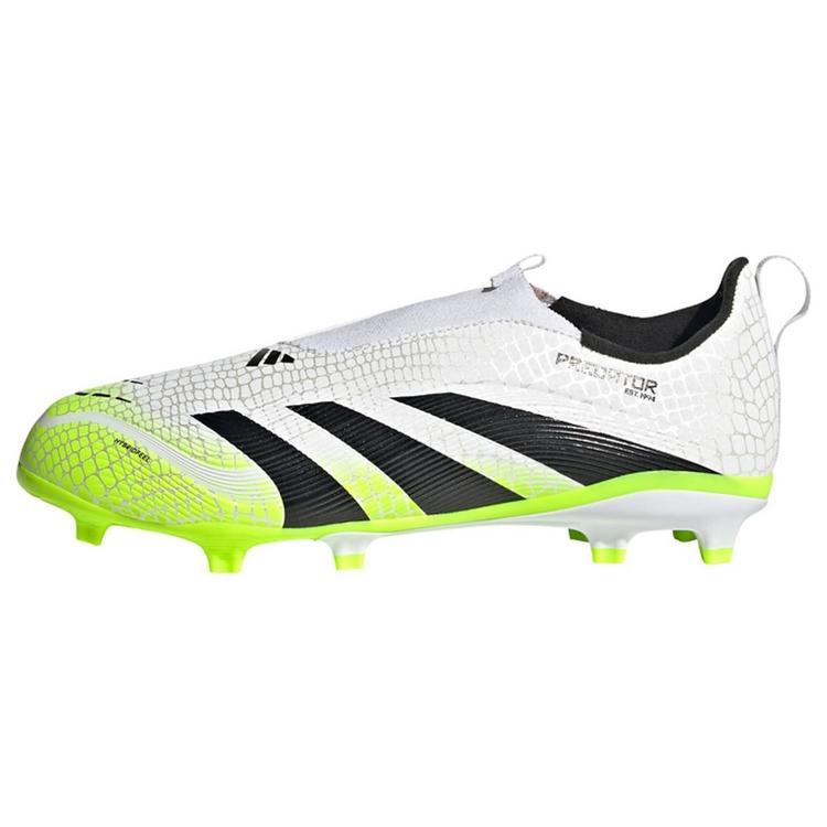 adidas adidas Predator League Laceless Kids FG/MG Fu&szlig;ballschuhe Kinder - Cloud White / Core Black / Lucid Lemon - 0 | SportScheck