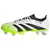 adidas Predator League Fu&szlig;ballschuhe weiche Fu&szlig;ballschuhe Kinder - Cloud White / Core Black / Lucid Lemon