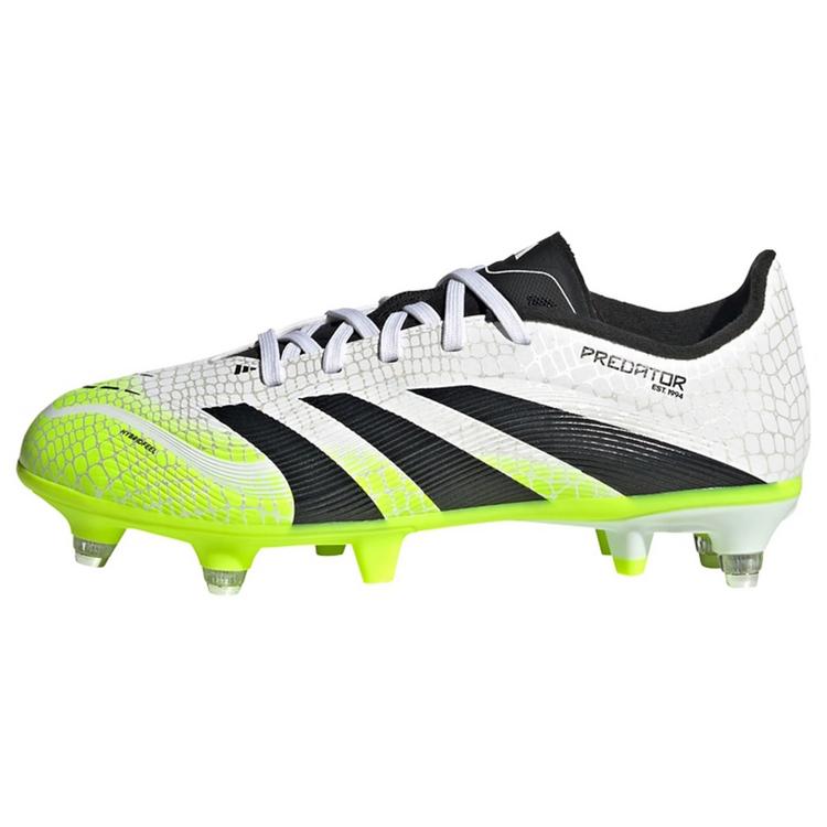 adidas adidas Predator League Fu&szlig;ballschuhe weiche Fu&szlig;ballschuhe Kinder - Cloud White / Core Black / Lucid Lemon - 0 | SportScheck