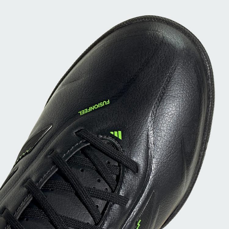 adidas adidas Copa Pure 3 League Kunstrasen Fu&szlig;ballschuhe Kinder - Core Black / Dgh Solid Grey / Lucid Lemon - 6 | SportScheck