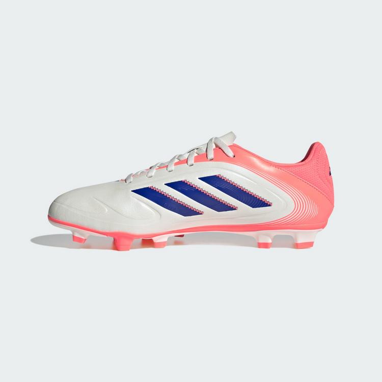 adidas adidas Copa Pure 3 Club Fu&szlig;ballschuh, Fu&szlig;ballschuhe - Off White / Lucid Blue / Signal Coral - 4 | SportScheck