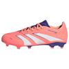 adidas Predator League Kids Fu&szlig;ballschuh, Fu&szlig;ballschuhe Kinder - Signal Coral / Cloud White / Beam Orange