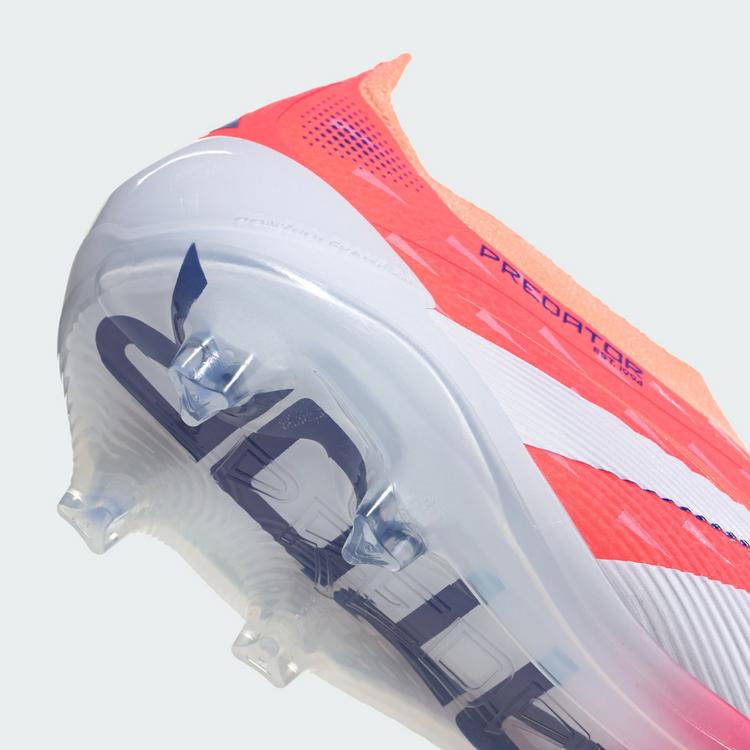 adidas adidas Predator Elite Laceless Fu&szlig;ballschuh Fu&szlig;ballschuhe - Signal Coral / Cloud White / Beam Orange - 5 | SportScheck