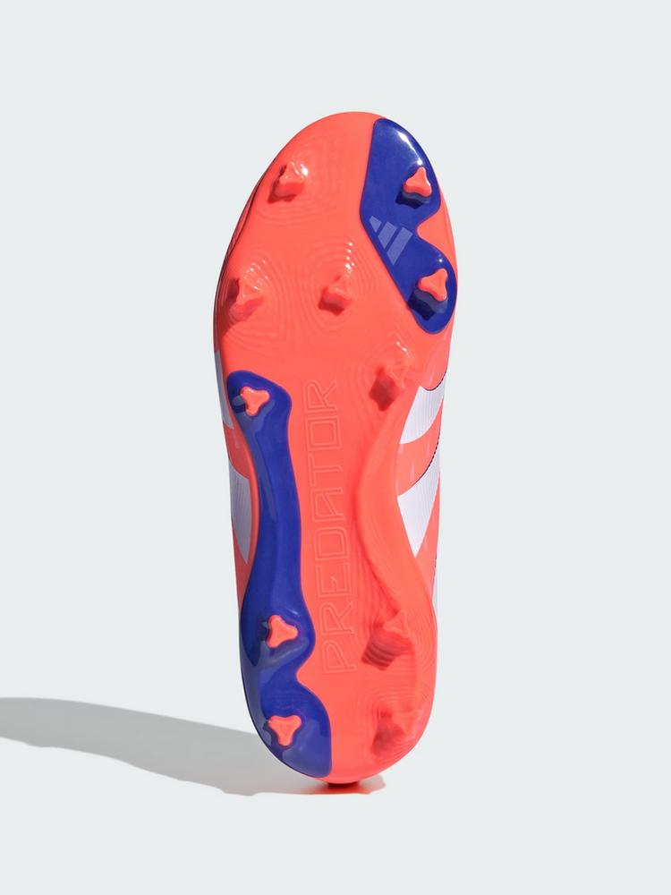 adidas adidas Predator League Laceless Kids FG/MG Fu&szlig;ballschuhe Kinder - Signal Coral / Cloud White / Beam Orange - 1 | SportScheck