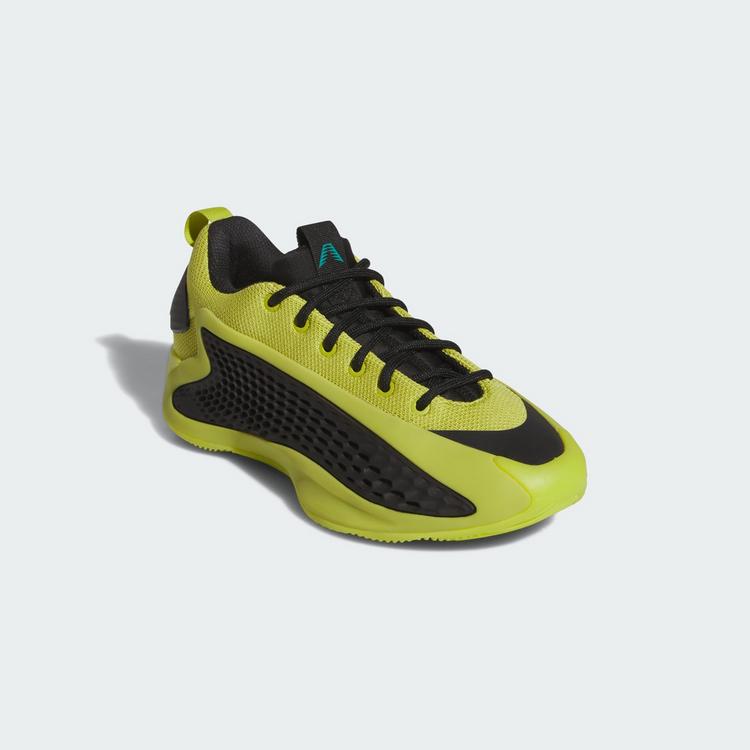 adidas adidas Anthony Edwards 1 Low Basketballschuh Basketballschuhe Kinder - Preloved Lime / Core Black / Pure Teal - 3 | SportScheck