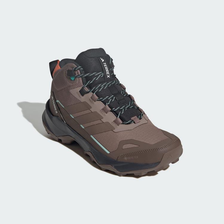 adidas adidas Terrex Skychaser AX5 Mid GORE-TEX Wanderschuhe Damen - Trace Brown / Earth Strata / Semi Impact Orange - 3 | SportScheck