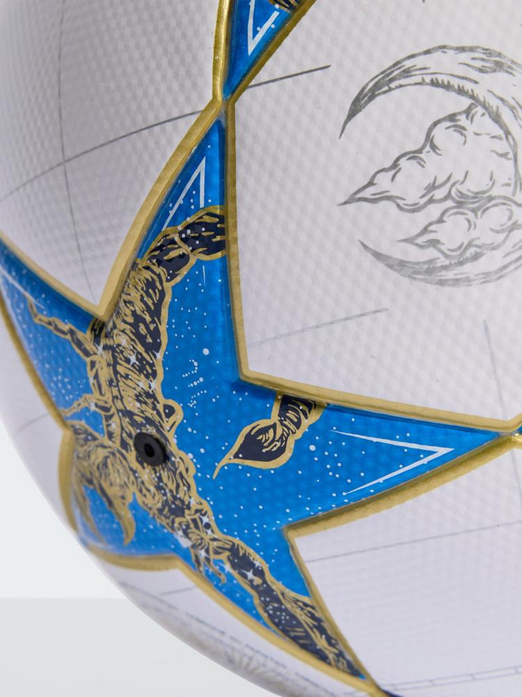 adidas adidas UCL League 25/26 League Stage Ball in Fu&szlig;ball - White / Dark Blue / Multicolor / Gold Metallic - 1 | SportScheck