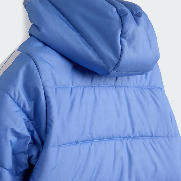 adidas adidas Essentials 3-Streifen gef&uuml;tterte Jacke Funktionsjacke Kinder - Blue Fusion / White - 1 | SportScheck