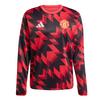 adidas Manchester United 25/26 Pre-Match Warm Hoodie Herren - Mufc Red