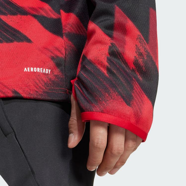 adidas adidas Manchester United 25/26 Pre-Match Warm Hoodie Herren - Mufc Red - 0 | SportScheck