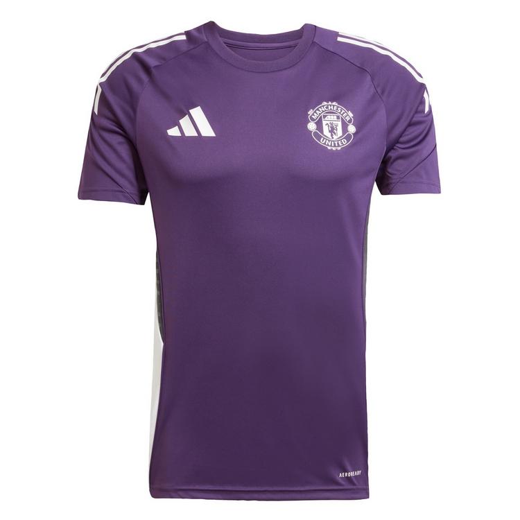 adidas adidas Manchester United Tiro 25 Competition Teamtrikot Herren - Aurora Plum / White / Black - 0 | SportScheck
