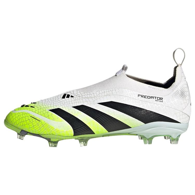adidas adidas Predator Elite Laceless FG Fu&szlig;ballschuh Fu&szlig;ballschuhe Kinder - Cloud White / Core Black / Lucid Lemon - 0 | SportScheck